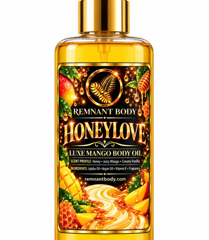 Honeylove Luxe Mango Body Oil 4oz
