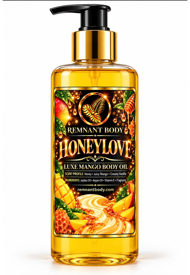 Honeylove Luxe Mango Body Oil 4oz