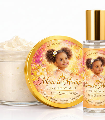 Miracle Moriyah , 4oz Shea Buttercream & Body Oil Mist spray set