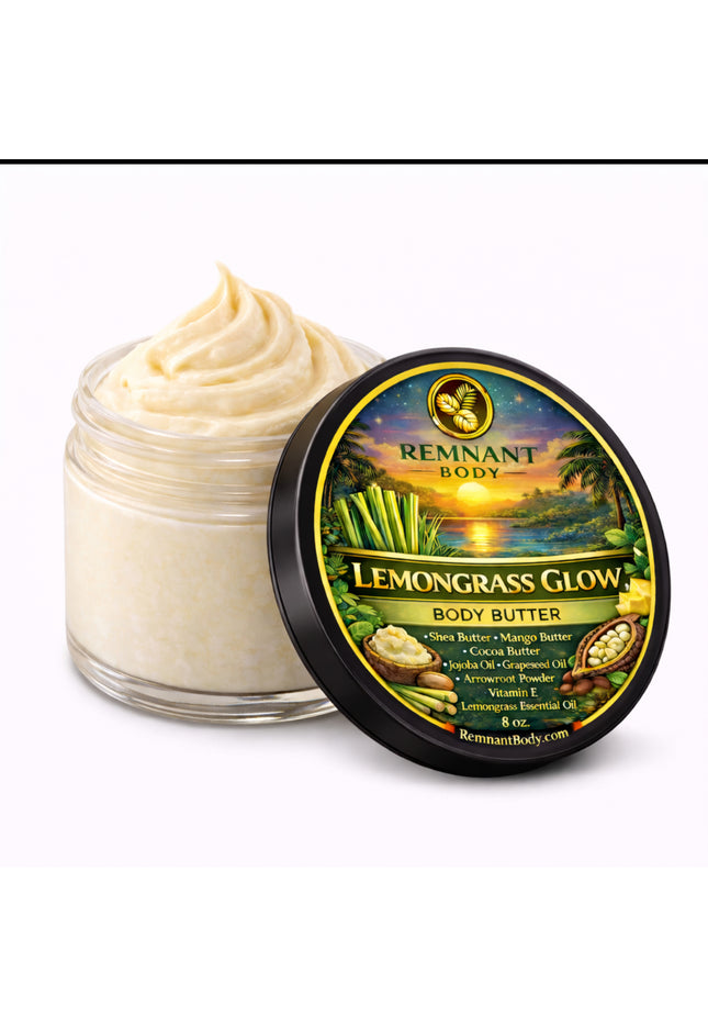 Lemongrass Glow 8oz body butter