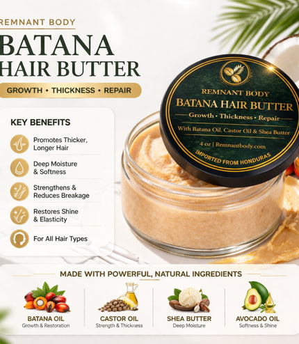 Batana Hair Butter 4oz