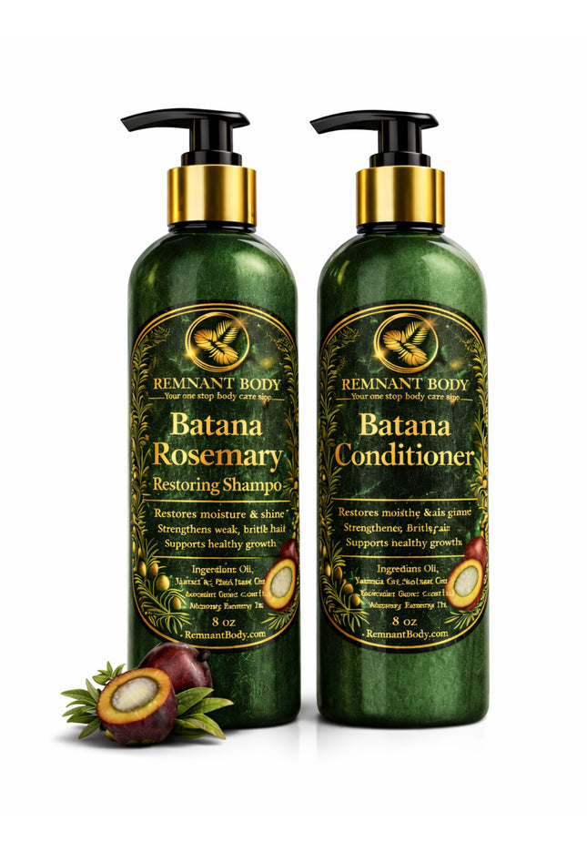 Batana Rosemary Shampoo & Conditioner Set