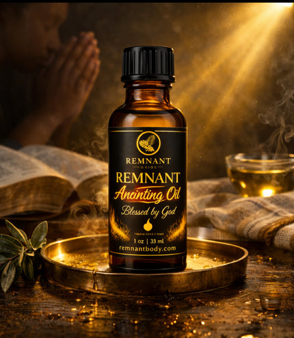 Remnant Anointing Oil  Anoint. Pray. Believe.