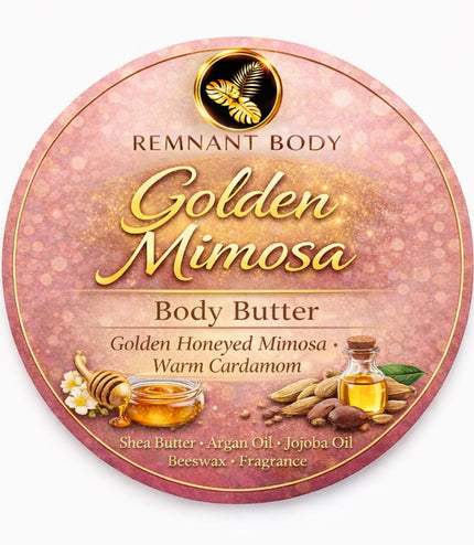 Golden Mimosa 8oz Body Butter
