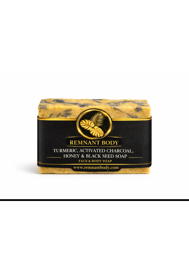 Turmeric + Charcoal Glow Bar Face & Body Soap