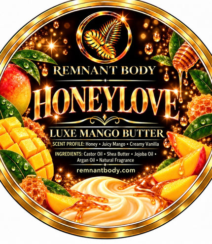 Honeylove Luxe Mango Butter 8oz