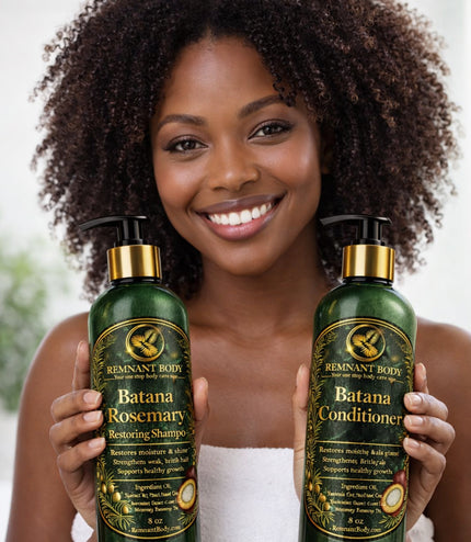 Batana Rosemary Shampoo & Conditioner Set